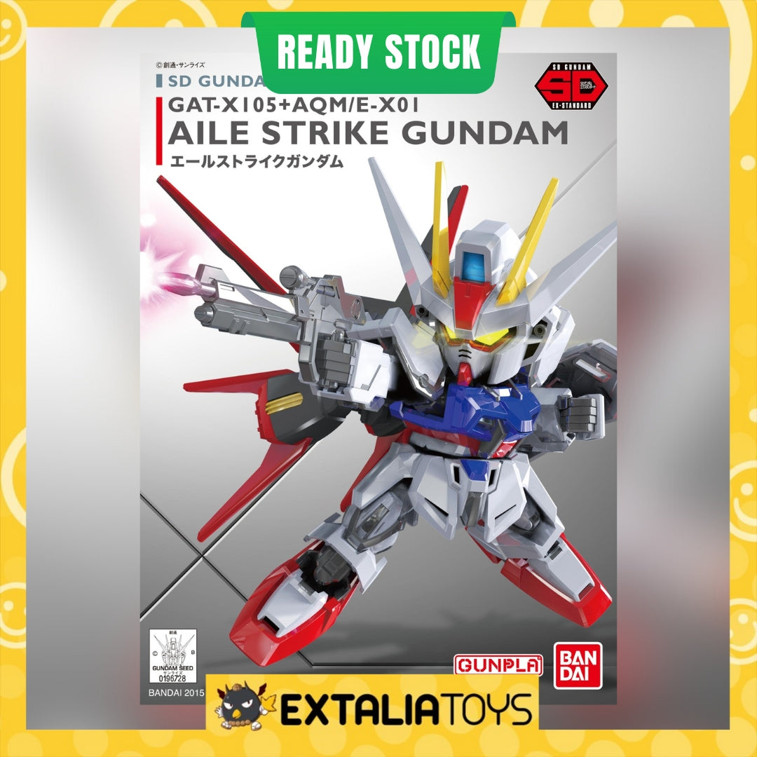 BANDAI SD GUNDAM EX-STANDARD AILE STRIKE GUNDAM BANDAI SD GUNDAM EX-STANDARD AILE STRIKE GUNDAM